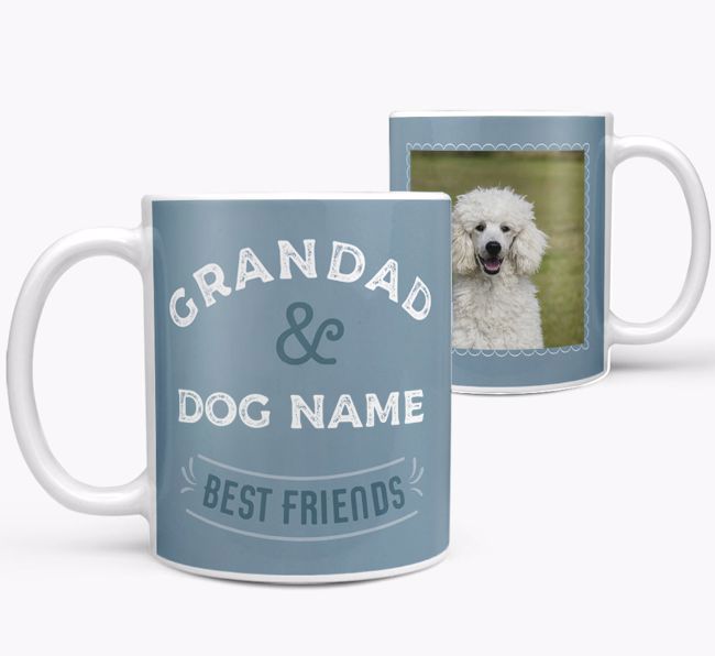 Grandad's Best Friend: Personalised {breedCommonName} Mug